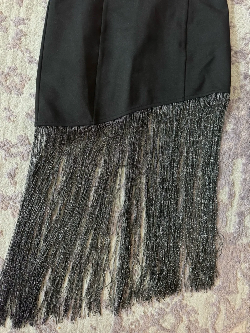Superdown Cleo Strapless Fringe Dress - NWT - Picture 6 of 10